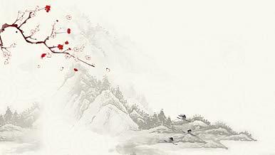 中国古典水墨风背景视频的预览图